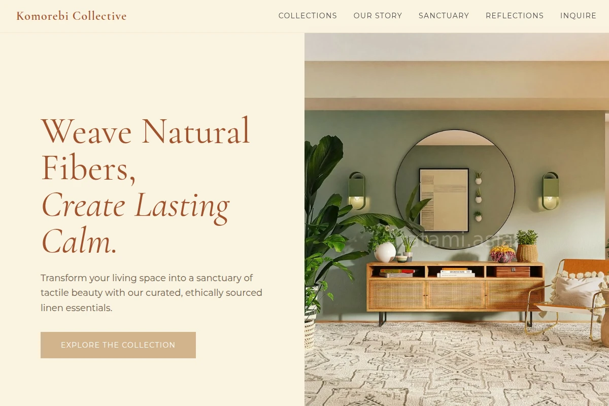 Linen Home Decor