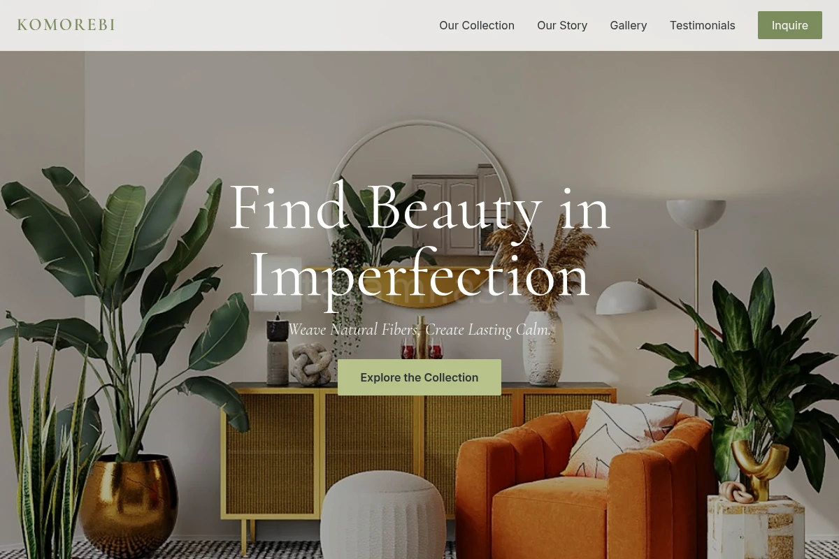 Wabi-Sabi Home Decor