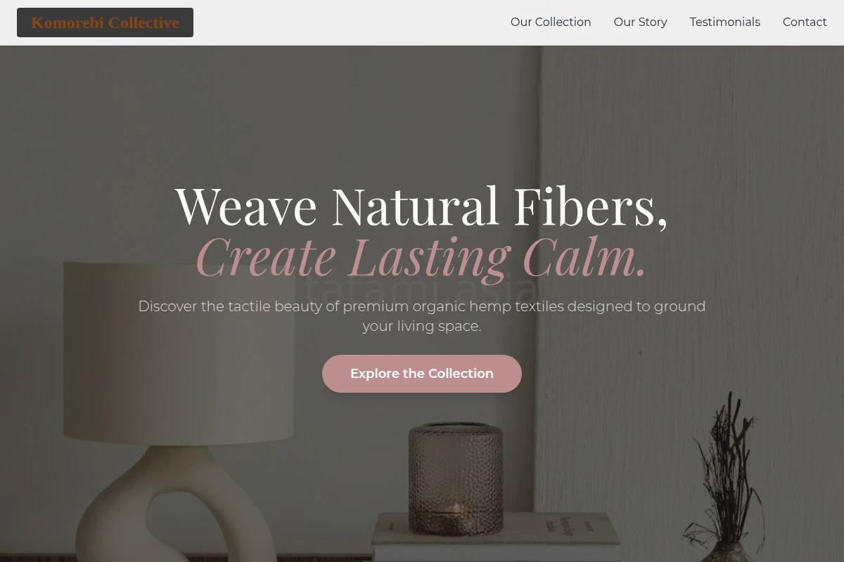 Hemp Home Decor