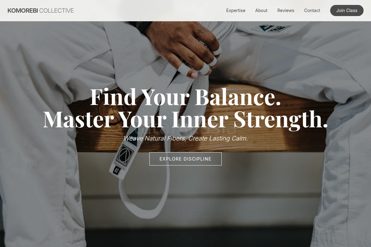 Meditation Martial Arts Studio