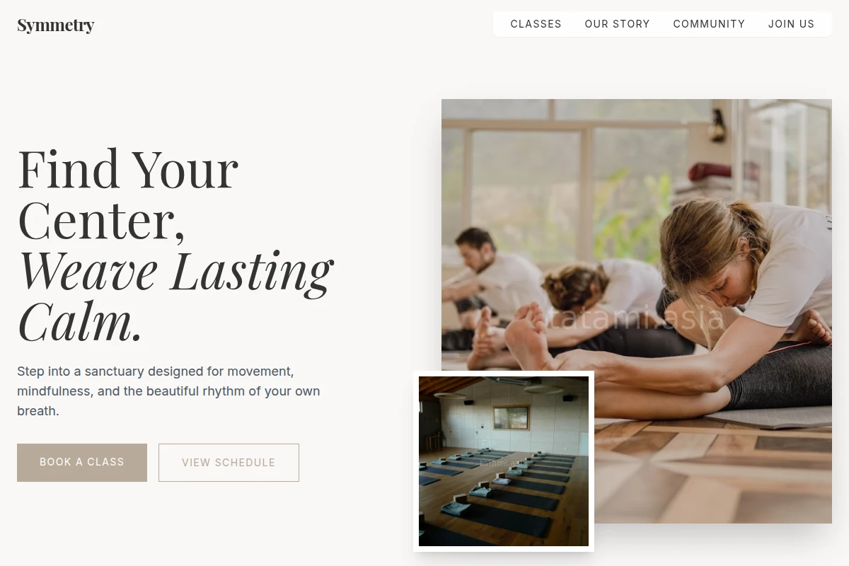 Symmetry Yoga Studio