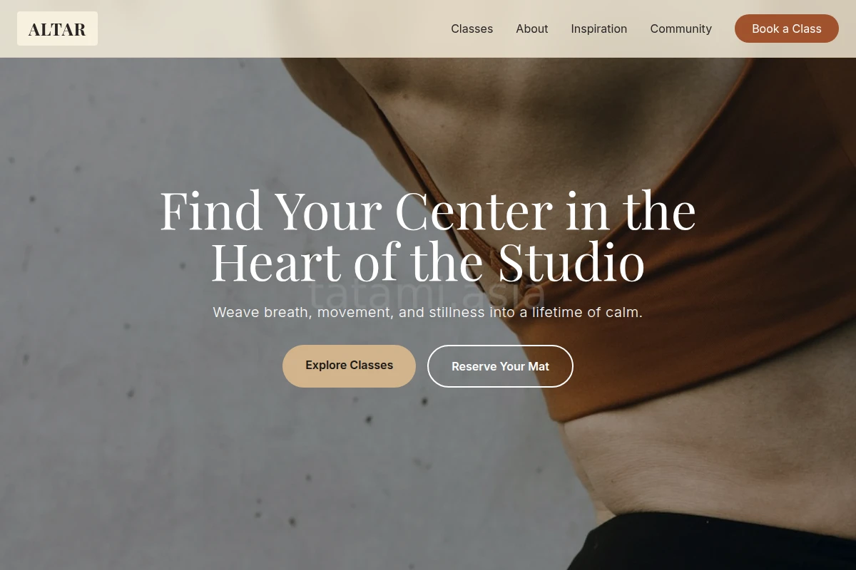 Altar Yoga Studio
